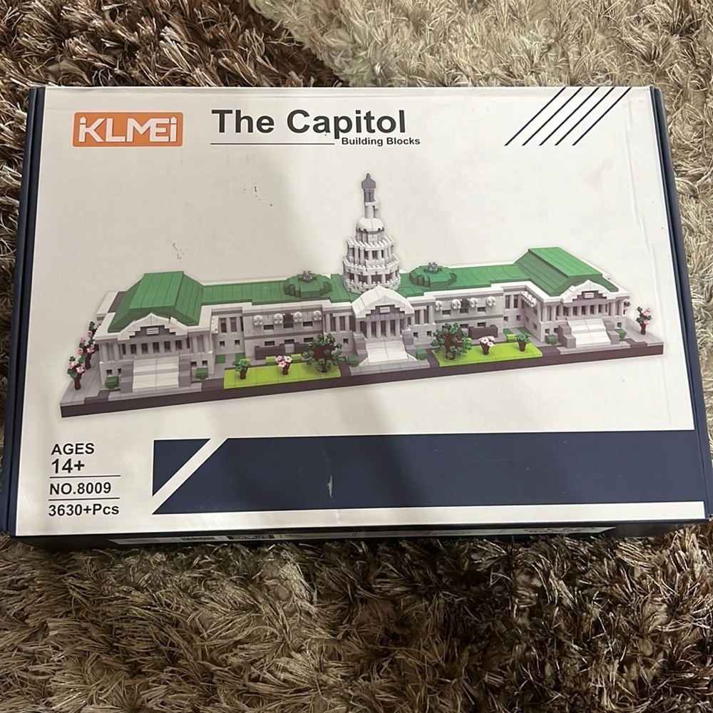 KLMEI the capitol Building Blocks